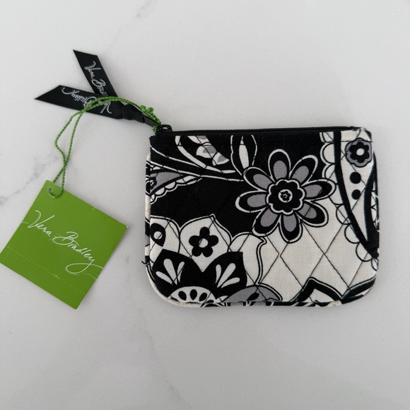Vera Bradley Midnight Paisley Coin Purse - Picture 2 of 3
